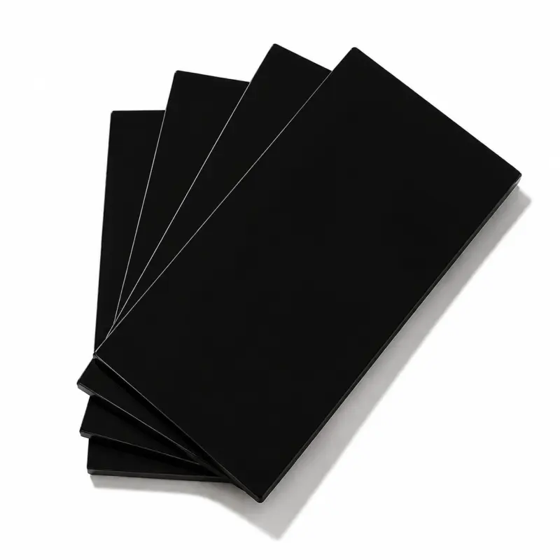 Lámina de Acrilico Negro 3mm (1250 x 2450 mm)